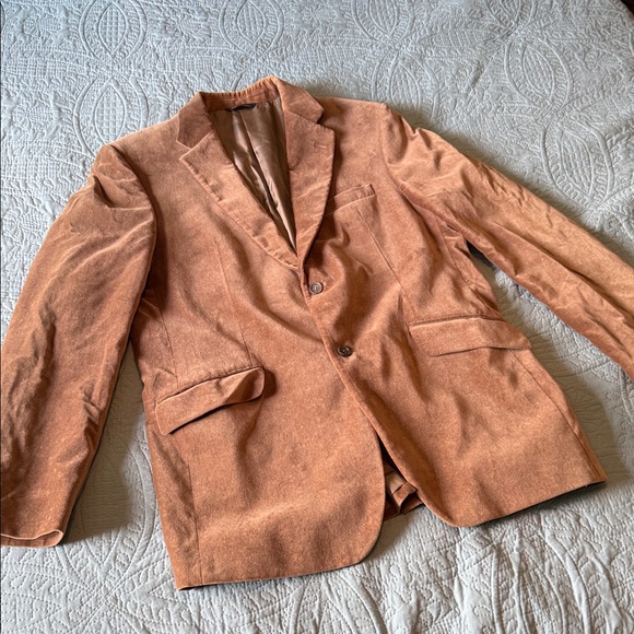 Banana Republic Light Brown Velvety Blazer - Picture 1 of 6